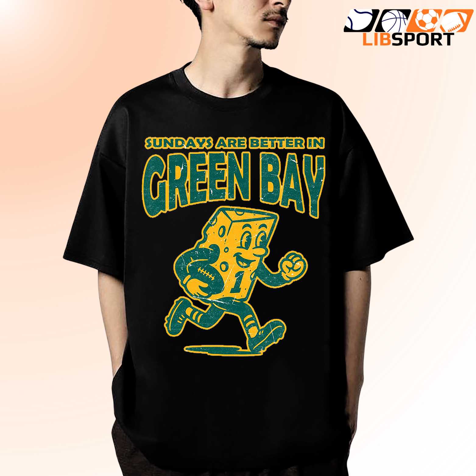 Sundays Are Better In Green Bay T-Shirt, Game Day Shirt